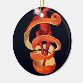 ビターカンパリバイカッピエロ セラミックオーナメント (左)