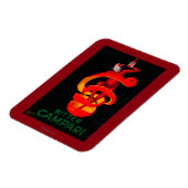 ビターカンパリヴィンテージポスターEurope マグネット (左側)