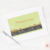 ビタースイートシャワーメッセージカード 長方形シール (封筒)