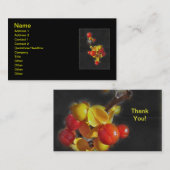 ビタースイートベリー – 秋美しい 名刺 (正面/裏面)