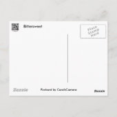 ビタースウィートつる植物ベリーのアイテム ポストカード (裏面)