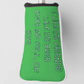 ビタービールが欲しい ゴルフヘッドカバー (回転90)