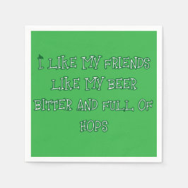 ビタービールが欲しい スタンダードカクテルナプキン