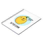 ビターラム 笑えるフルーツパンの一つ ノートブック (左側)