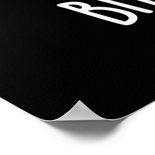 ビターレモおもしろいンフルーツプンダークBG ポスター (角)