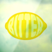 ビターレモン ウィンドウサイン (シート3)