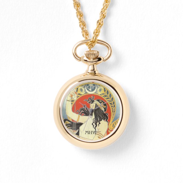 「ビター・オリエンタル」ヴィンテージカスタムモノグラム時計 腕時計 (正面)