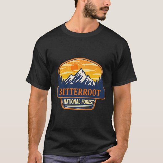ビター�ールート国有林 野生の秘密 Tシャツ (正面)