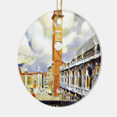 ビチェンツァイタリアのバシリカ会堂Palladiana セラミックオーナメント (左)