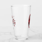 ビチエールミラノカルシオ タンブラーグラス (左)