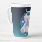 ビチョンアイスシェーバードリームランド カフェラテマグ (左アングル)