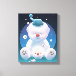 ビチョンアイスシェーバードリームランド キャンバスプリント