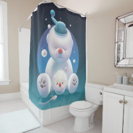 ビチョンアイスシェーバードリームランド シャワーカーテン