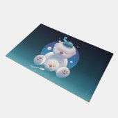 ビチョンアイスシェーバードリームランド ドアマット (アングル)