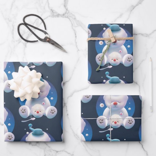 ビチョンアイスシェーバードリームランド ラッピングペーパーシート (正面)