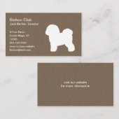 ビチョンフリースシルエット 名刺 (正面/裏面)