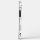 ビチョンフリーズボーンズアンドポーズグレー Case-Mate iPhoneケース (裏面 / 右)