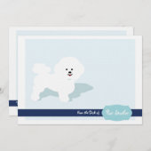 ビチョンフリーズ静パーソナライズされた止 招待状 (正面/裏面)