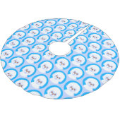 ビチョン·フリーズをスノーボール ブラッシュドポリエステルツリースカート (アングル)