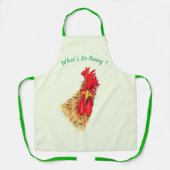 ビッおもしろいクルースターエプロン – カスタム文字 エプロン (正面)