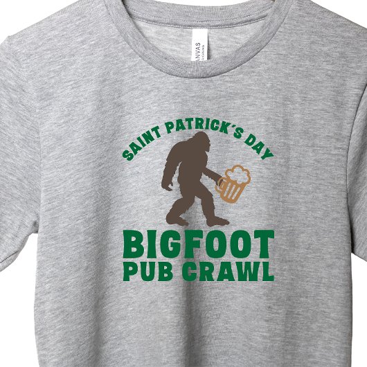 ビッおもしろいク足パブクロールSt patricks dayTシャツ Tシャツ