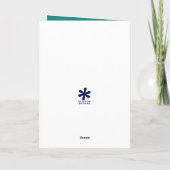 ビッおもしろいク・カフナ・ティキ・マスク父の日 カード (裏面)