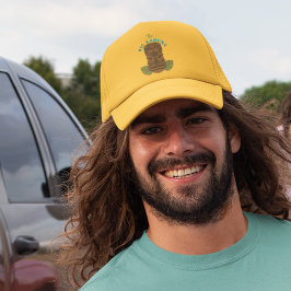 ビッおもしろいク・カフナ・ティキ・マスク父の日 キャップ