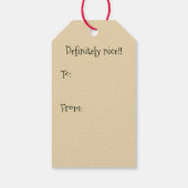 ビッおもしろいテンジンジャーブレッドマン ギフトタグ (裏面)