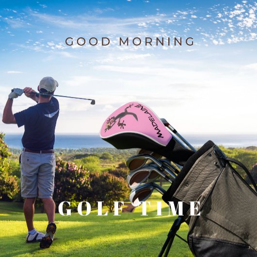 ビッおもしろいトライザード名前をカスタムする ゴルフヘッドカバー