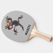ビッおもしろいトライザード名前をカスタムする 卓球ラケット (横)