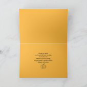 ビッお洒落グパンプキンハロウィーン カード (内部)