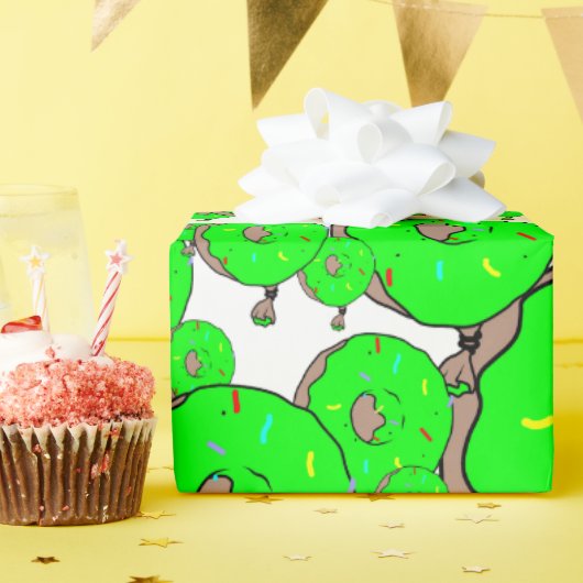 ビッすごいググリーンヤム ラッピングペーパー (誕生日パーティー)