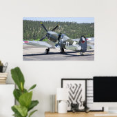 ビッカースがスタンバイ時に発火 ポスター (ホームオフィス)