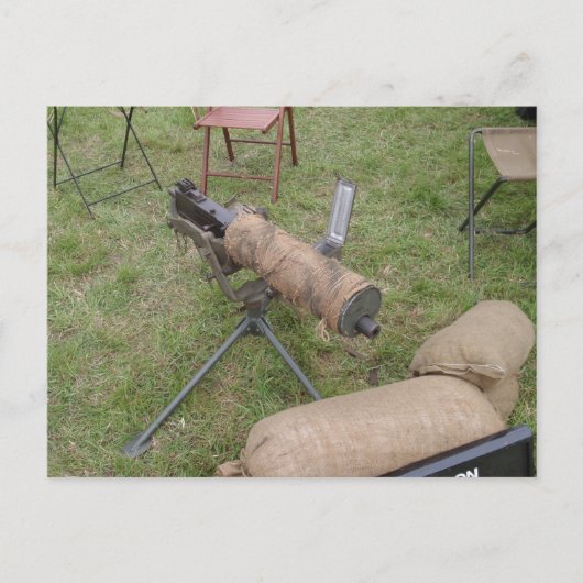 ビッカース銃 ポストカード (正面)