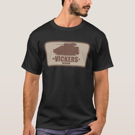 ビッカーズ中マークII 1 Tシャツ (正面)