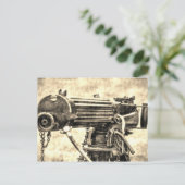 ビッカーズ機関銃ヴィンテージ ポストカード (スタンド正面)