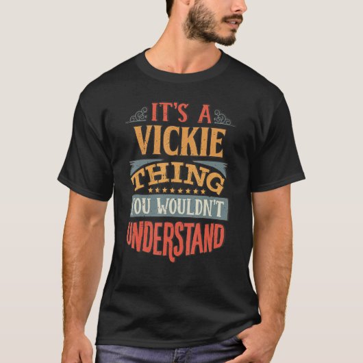 ビッキー名 Tシャツ (正面)