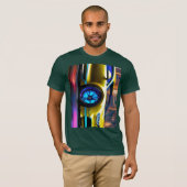 ビックと車のバグティと忍者H2Rパバー Tシャツ (正面フル)