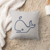 ビッククジラ クッション (ブランケット)