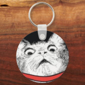 ビックスキャットガスミーム- Keychain キーホルダー (正面)