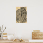 ビックスバーグ包囲 – 南北戦争パノラママップ ポスター (キッチン)