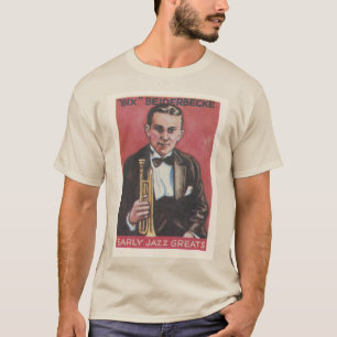 ビックス·ベイダーベッケ·ジャズ·コルネTシャツ Tシャツ