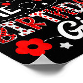 ビックブラザーの誕生日ガールレディバグビッグ ポスター (角)