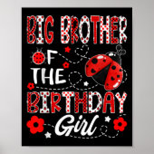 ビックブラザーの誕生日ガールレディバグビッグ ポスター (正面)