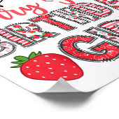 ビックブラザーオブザベリーファースト誕生日ガールストロー ポスター (角)