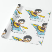 . .ビックボーイとホワイトウォーター・ラフティングの冒険 ラッピングペーパー (アンロールド)