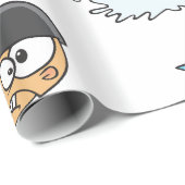 . .ビックボーイとホワイトウォーター・ラフティングの冒険 ラッピングペーパー (ロールコーナー)