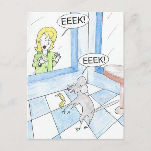 ビックマウス誕生日 ポストカード (正面)