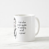 ビックリした コーヒーマグカップ (正面右)