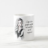 ビックリした コーヒーマグカップ (中央)